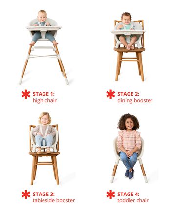 Chaise haute 4-en-1 EON &ndash; Avoine, 