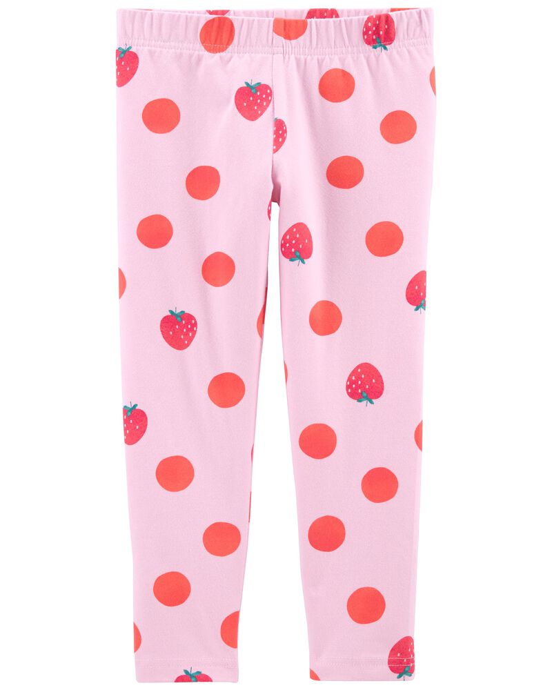 Pink Berry Capri Leggings