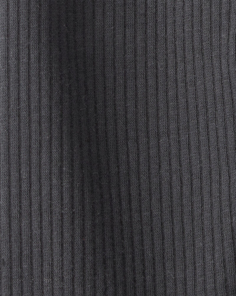 Baby Girl Pull-On Stretch Cozy Leggings - Black, image 3 of 4 slides