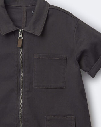 Toddler Day Out&trade; Jumpsuit - Dark Grey, 