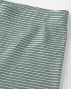 Kids 2-Piece Organic Cotton Ribbed Pajamas, image 2 of 4 slides