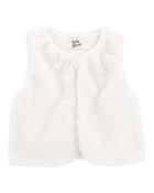 Baby Faux Fur Vest, image 1 of 3 slides