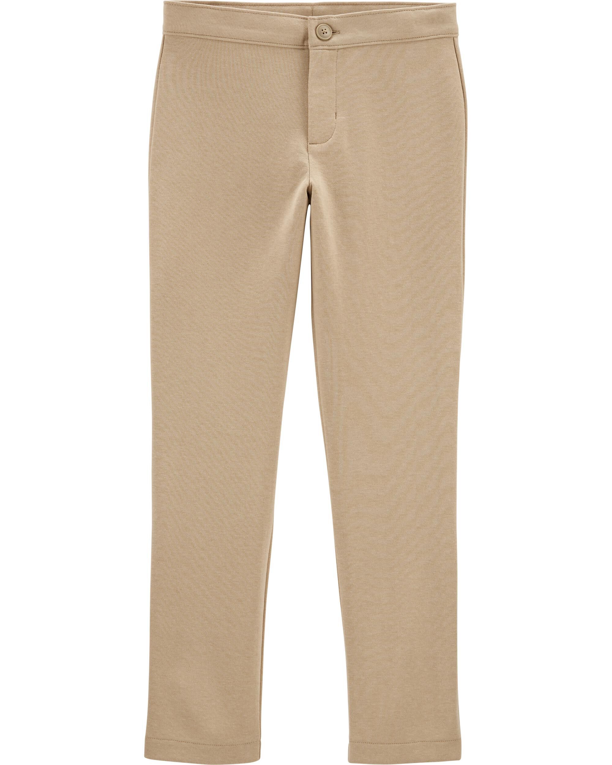 Kids Girls Kid Ponte Uniform Pants 6 6X OshKosh Bgosh