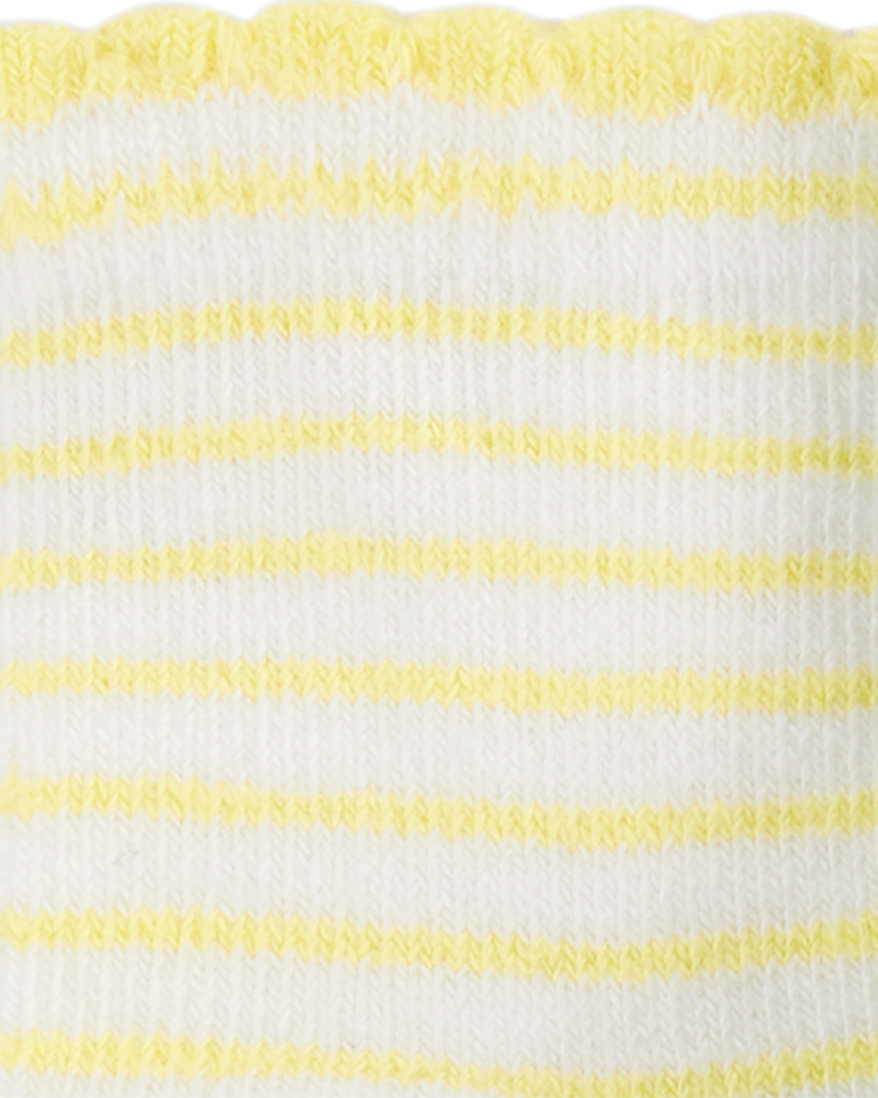 Baby Girl Lemon 3-Pack Socks, image 4 of 5 slides
