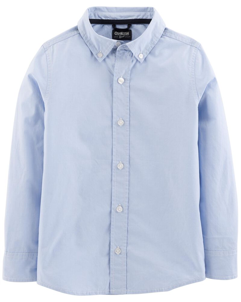 Uniform Button-Front Shirt, image 1 of 1 slides