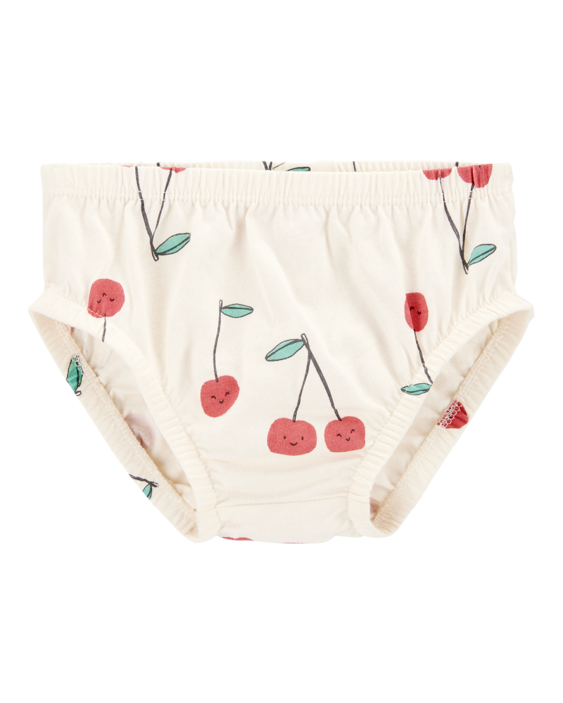 Baby Girl 2-Piece Cherry Dress & Striped Romper Set , image 3 of 6 slides