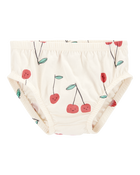 Baby Girl 2-Piece Cherry Dress & Striped Romper Set , image 3 of 6 slides