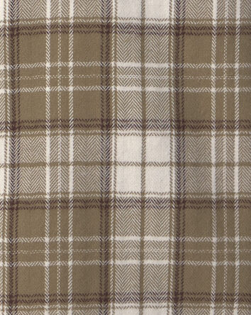Gar&ccedil;ons - Chemise boutonn&eacute;e en flanelle de coton biologique, 