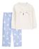 Ivory/Blue