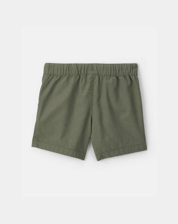 Baby Boy Canvas Shorts - Green, 