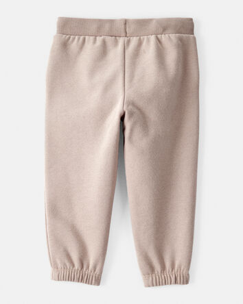 Bébé fille - Pantalon de jogging en coton – Brun, 