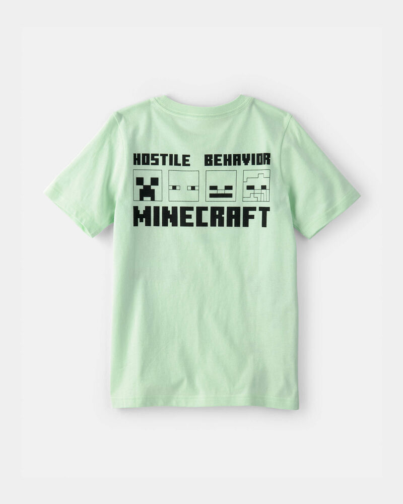 Gar&ccedil;ons - T-shirt &agrave; imprim&eacute; Minecraft&reg; - Vert, image 2 sur 4 diapositives