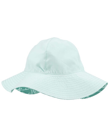 Ocean Print Reversible Hat, 