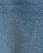 Toddler Girl Denim Barrel Jeans - Medium Wash, image 3 of 4 slides