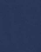 Boys Fleece Zip-Up Hoodie - Navy Blue, image 2 of 3 slides