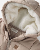 B&eacute;b&eacute; - Combinaison de neige teddy recycl&eacute;e., image 3 sur 4 diapositives
