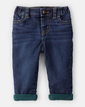 Baby Boy Dark Wash Jeans - Blue, 
