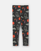 Filles - Legging extensible &agrave; th&egrave;me d&rsquo;Halloween - Noir, image 1 sur 3 diapositives