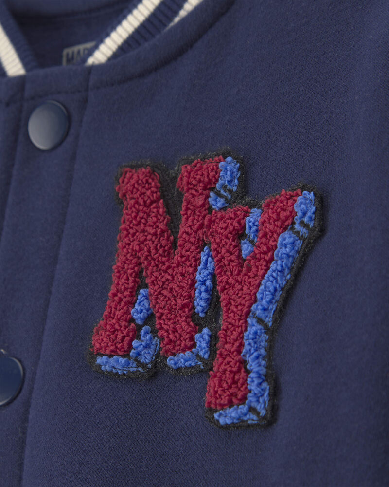Gar&ccedil;ons - Blouson manches longues en molleton &copy;MARVEL - Bleu, image 4 sur 6 diapositives