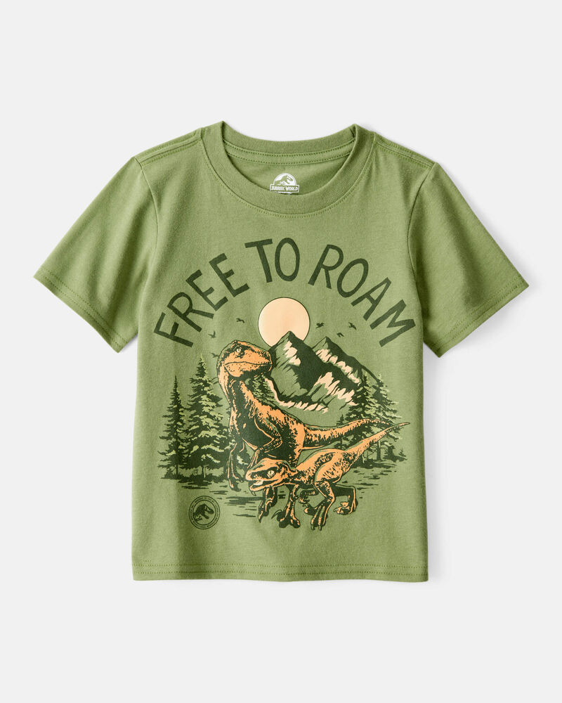Toddler Boy Jurassic Park Short-Sleeve Graphic Tee - Green, image 1 of 2 slides
