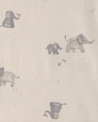 Baby 5-Pack Elephant Multipack Bodysuits, image 6 of 8 slides