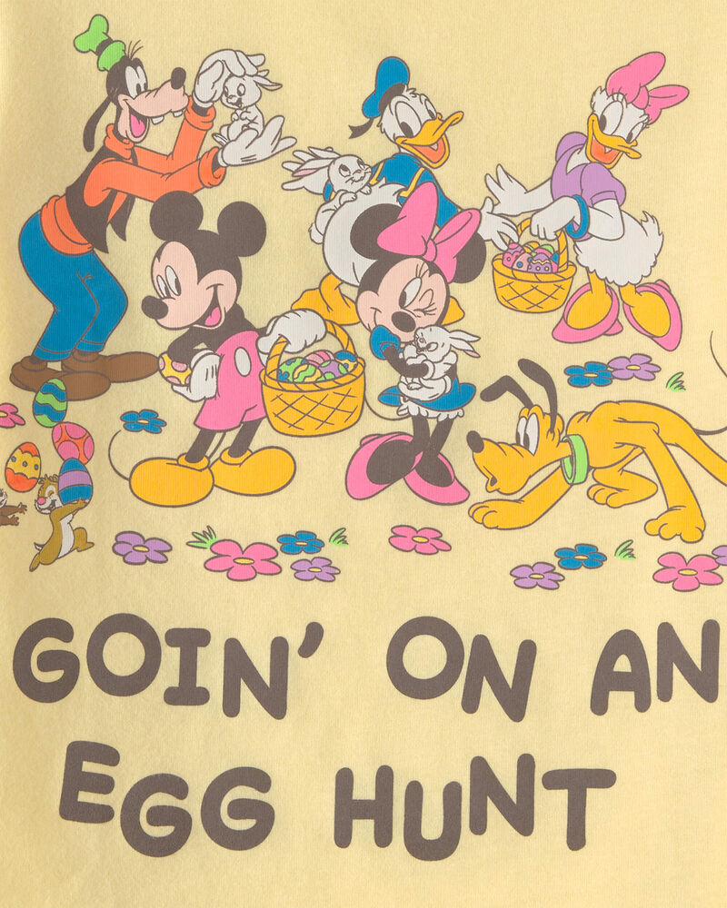 Toddler Disney&copy; Mickey Mouse Easter Graphic Tee - Yellow, image 2 of 2 slides