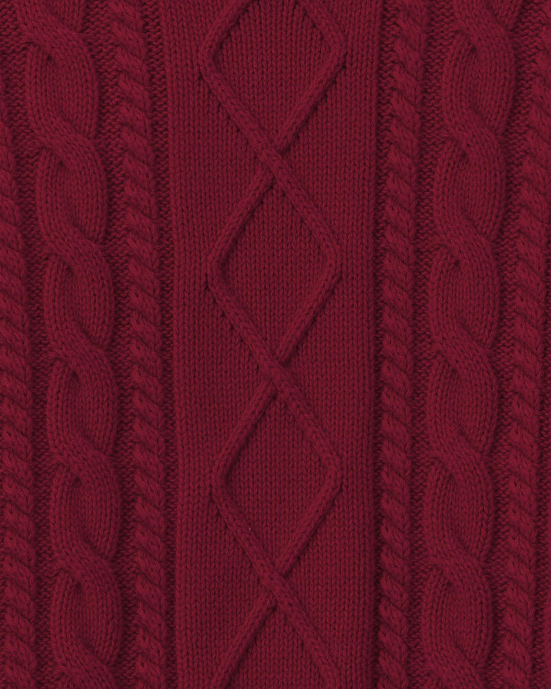 Gar&ccedil;ons - Chandail en tricot torsad&eacute; en coton biologique, image 2 sur 3 diapositives