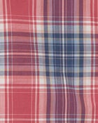Toddler Plaid Button-Front Shirt, image 3 of 4 slides
