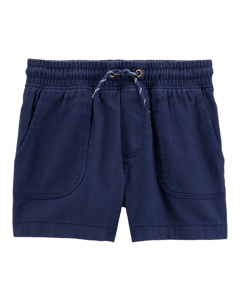 Baby Cotton Shorts - Navy, image 1 of 4 slides