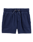 Baby Cotton Shorts - Navy, image 1 of 4 slides