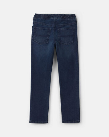 Boys Denim Straight Jeans - Dark Wash, 