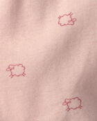Baby Girl Sheep Side-Snap Tank - Pink, image 2 of 4 slides