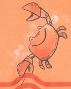 Baby 4-Piece Beach Crab 100% Snug Fit Cotton Pyjamas, image 3 of 4 slides