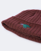 Toddler Duck Beanie - Brown, image 5 of 5 slides