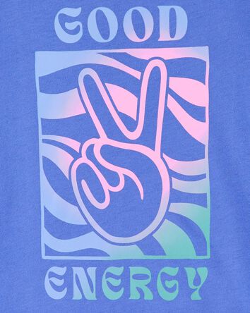 T-shirt imprimé Good vibes, 