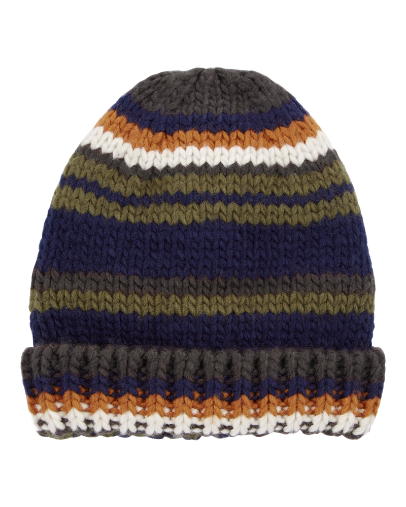 Kid Striped Beanie, image 1 of 3 slides