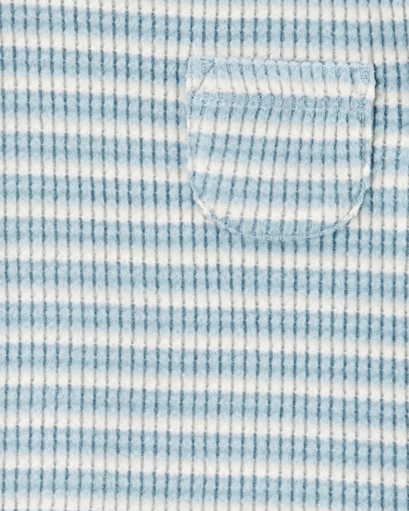 Baby Striped Thermal Long-Sleeve Tee, image 2 of 3 slides