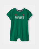 B&eacute;b&eacute; - Barboteuse de soccer Umbro du Mexique - Vert, image 1 sur 6 diapositives