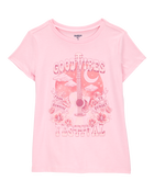 Kid Concert Short-Sleeve Graphic Tee - Pink, image 1 of 3 slides