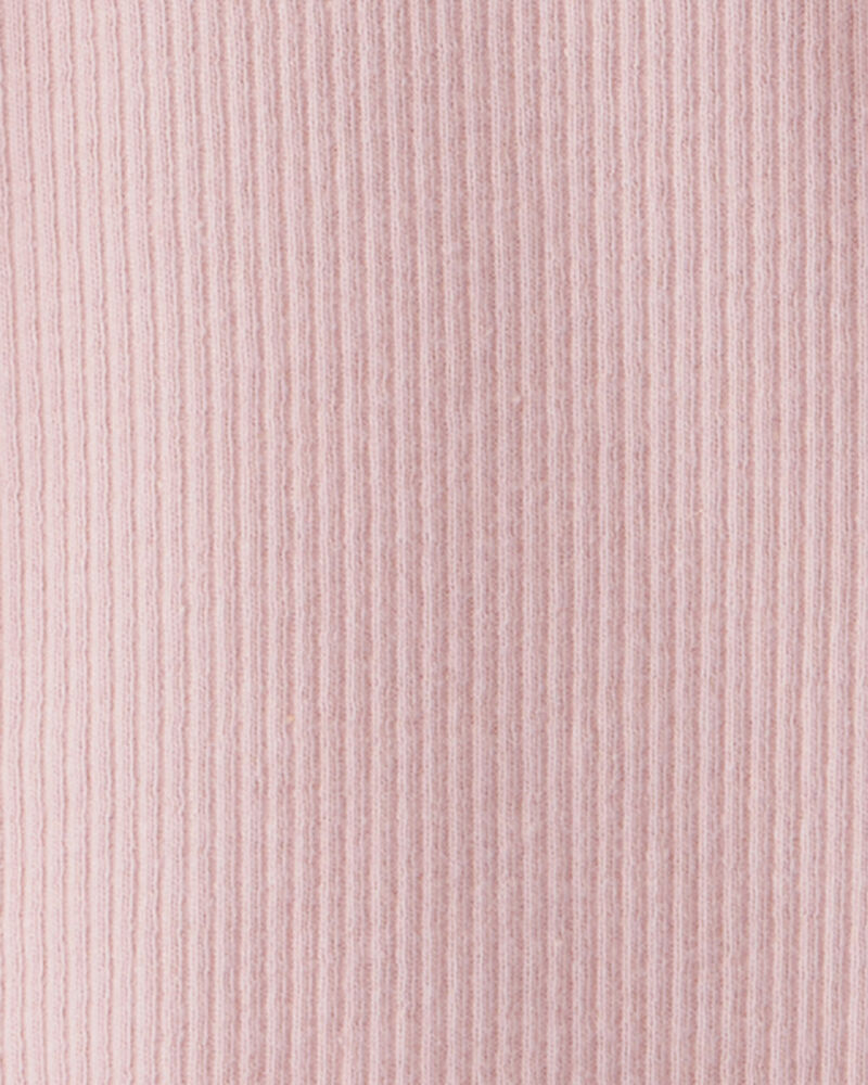 Baby Girl 3-Pack Organic Cotton Ribbed Tees, image 5 of 7 slides