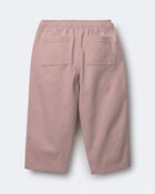 Toddler Girl Pleated Pants - Blush, image 2 of 3 slides