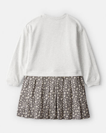 Jeune Robe-chandail fleurie, 