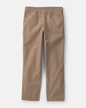 Gar&ccedil;ons - Pantalon &agrave; enfiler en toile - Kaki, 