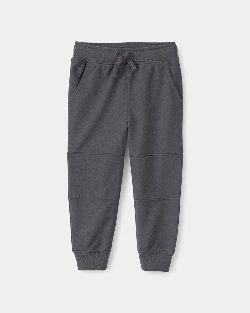 Tout-petit gar&ccedil;on - Pantalon de jogging en jersey bouclette - Gris, image 1 sur 3 diapositives