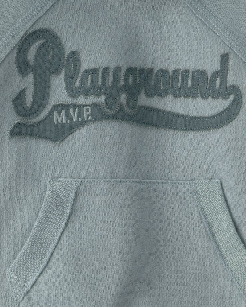 Baby Boy MVP French Terry Hoodie - Green, image 3 of 4 slides