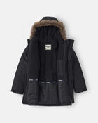 Gar&ccedil;ons - Manteau d&rsquo;hiver classique - Noir, image 2 sur 6 diapositives