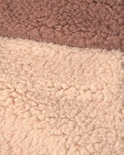 Baby Boy 3-Piece Acorn Teddy Fleece Layering Set - Brown/Indigo, image 3 of 6 slides
