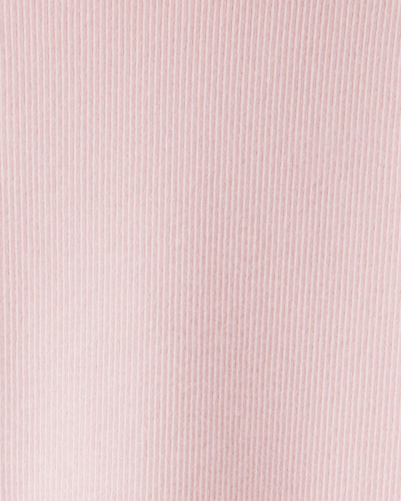 Kid Mock Neck Long-Sleeve Top - Pink, image 2 of 3 slides