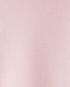 Kid Mock Neck Long-Sleeve Top - Pink, image 2 of 3 slides