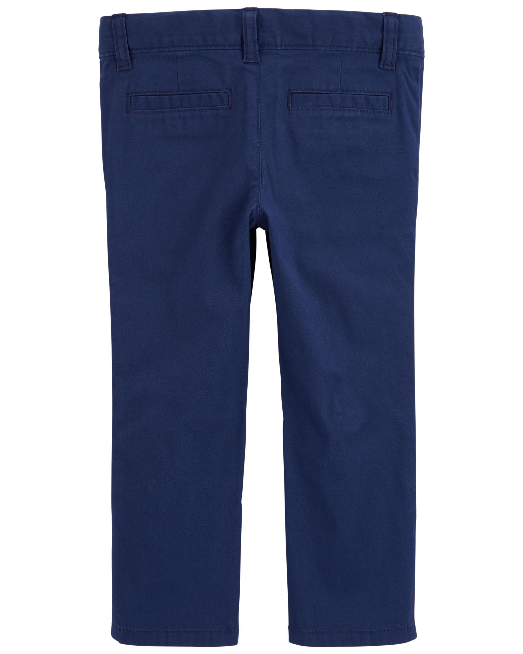 Boys navy shop chino pants